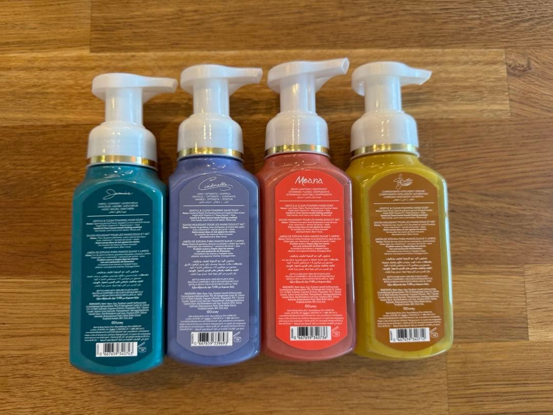 【最終値下】Bath& Body Works Disney ハンドソープ4本