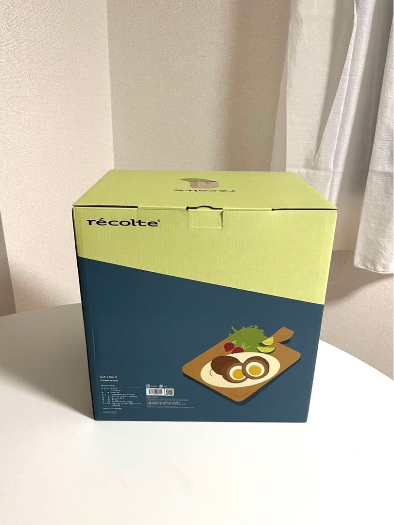 【新品】récolte レコルト エアーオーブン　RAO-1(W)