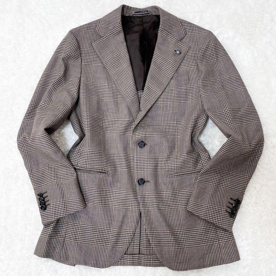 未使用級 LARDINI ラルディーニ 最高級サルトリアライン セットアップ