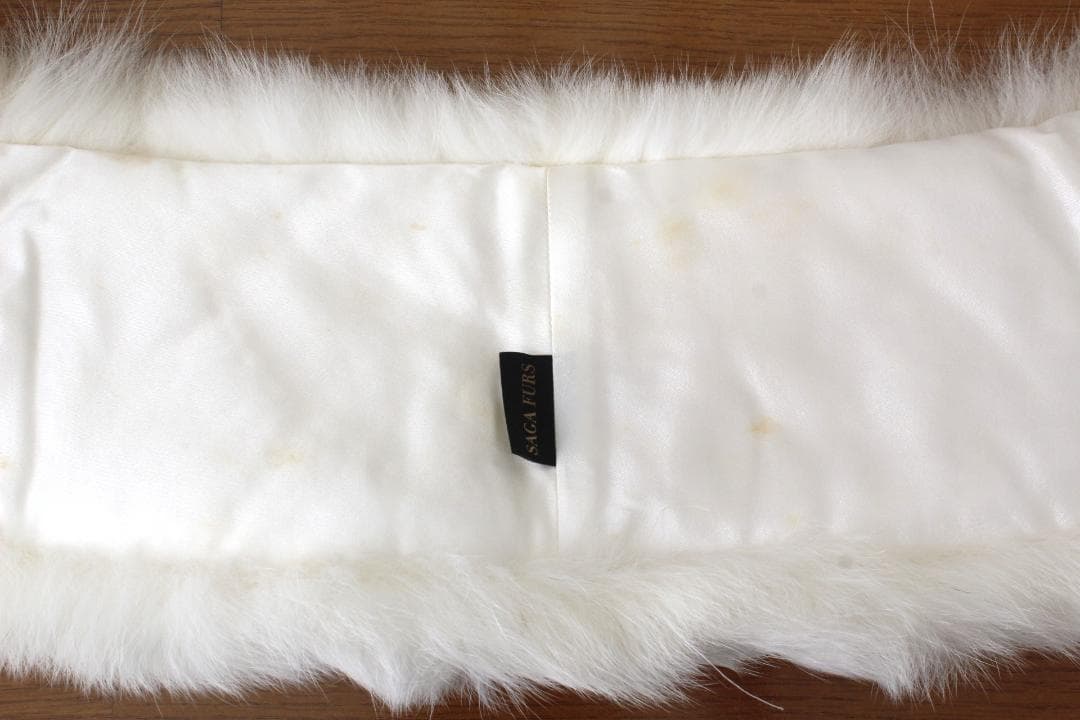 箱付き【美品】サガ ファー ショール マフラー saga furs フォックス