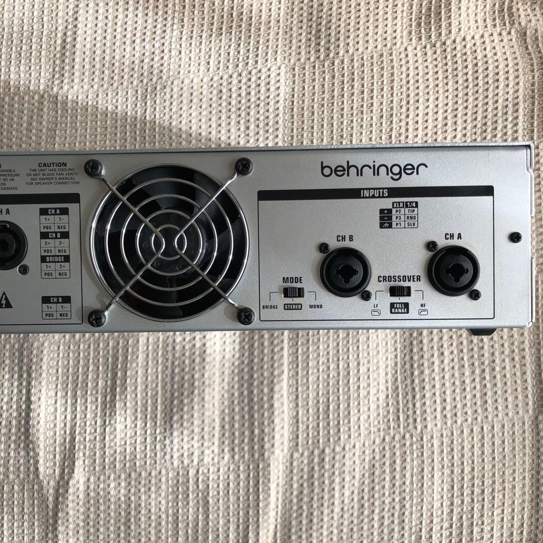 BEHRINGER iNUKE NU1000 ステレオパワーアンプ ジャンク