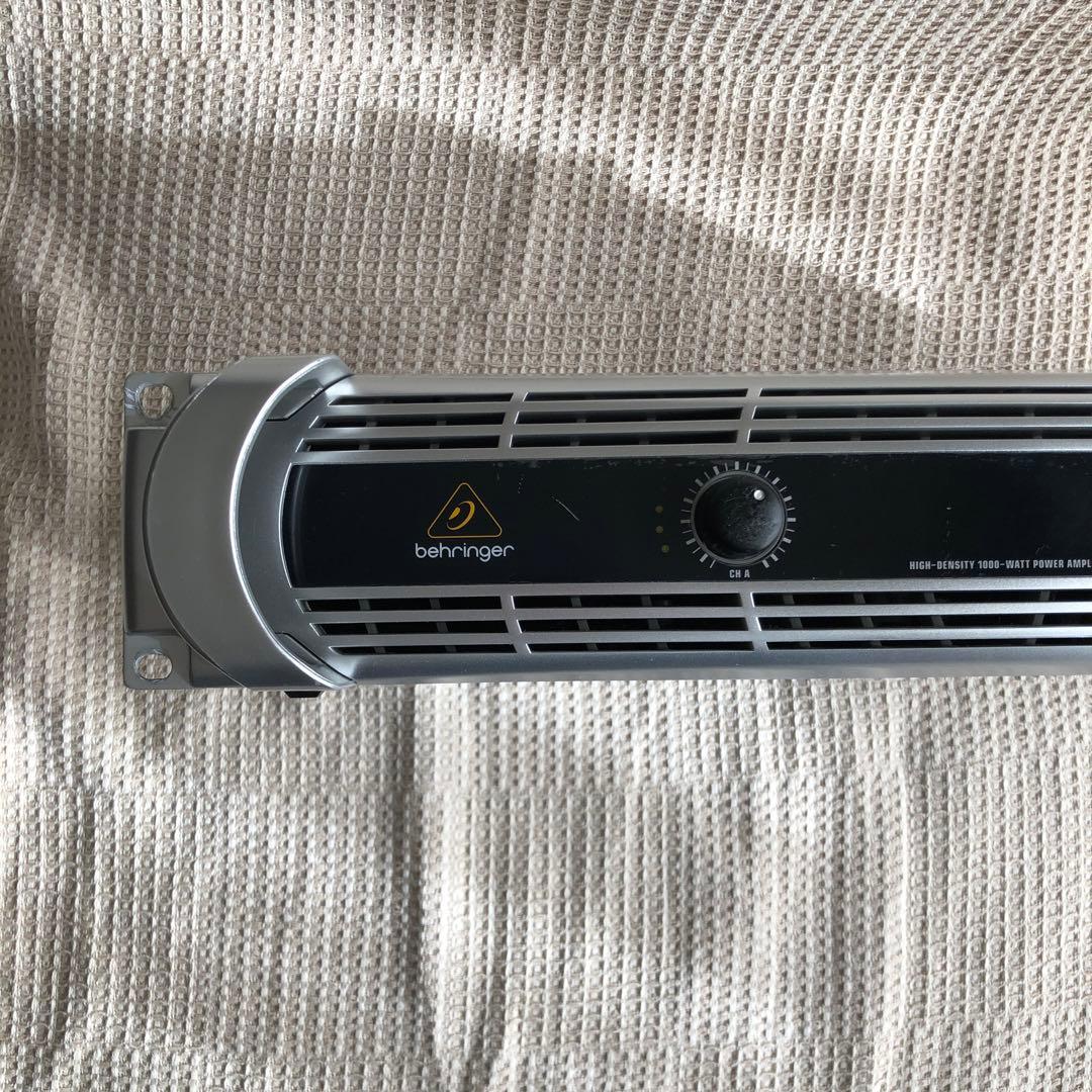BEHRINGER iNUKE NU1000 ステレオパワーアンプ ジャンク