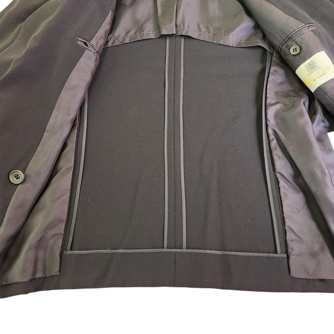 Aquascutum　ネイビー 　ダブルブレスト テーラードジャケット　金ボタン