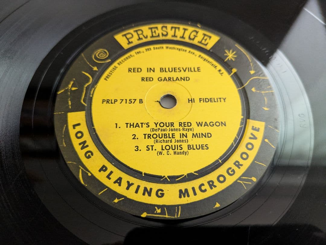 Red Garland / Red In Bluesville 深溝 RVG