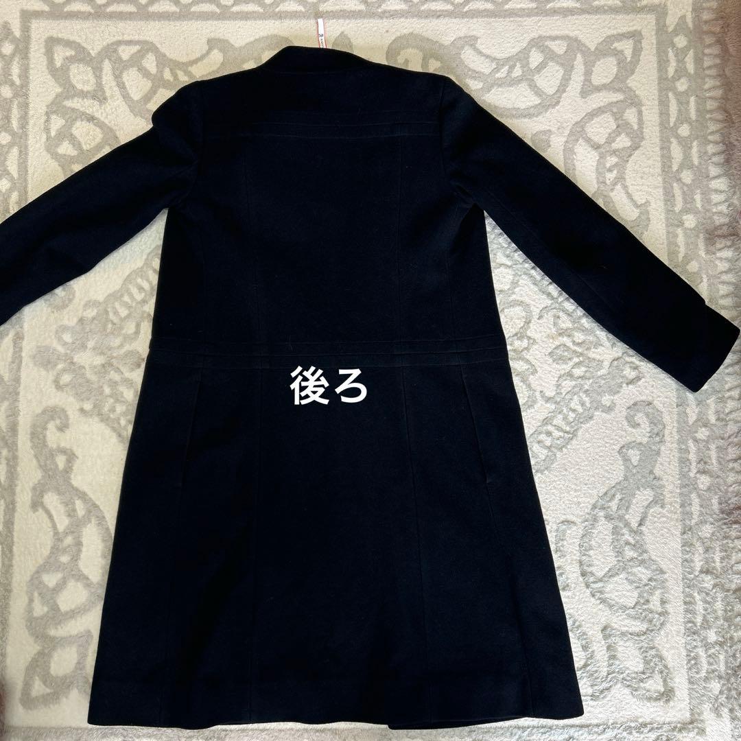 専用セオリーブラックアンゴラコート　L