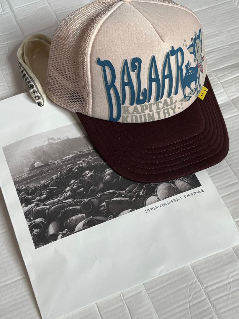KAPITAL BAZAAR トラッカーキャップ