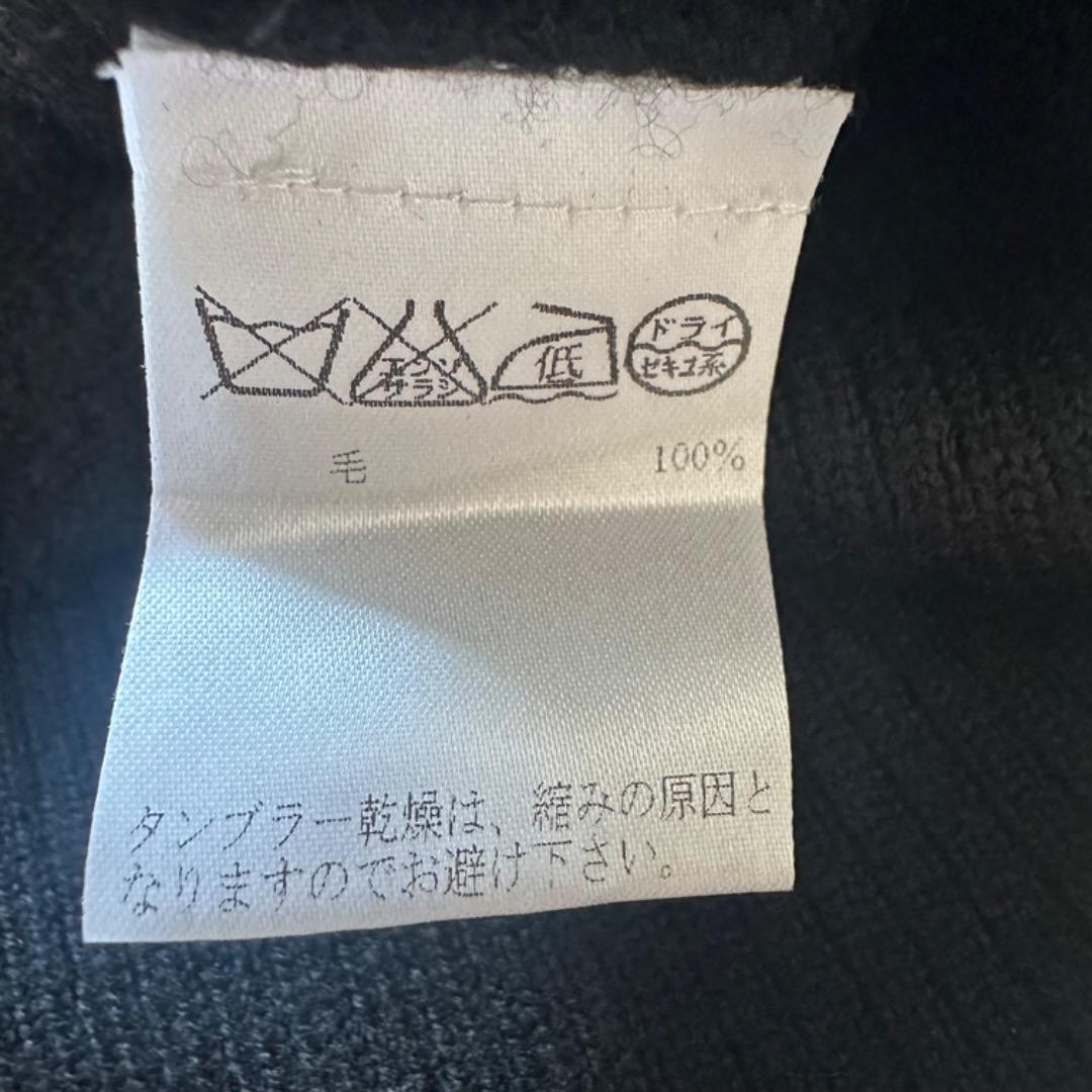 ドリスヴァンノッテン ニットミニワンピース 長袖 ブラック