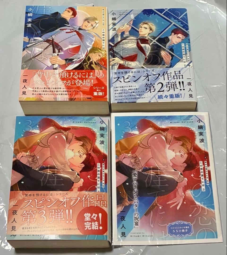 202(BL小説) 小綱 実波　作品　全9巻