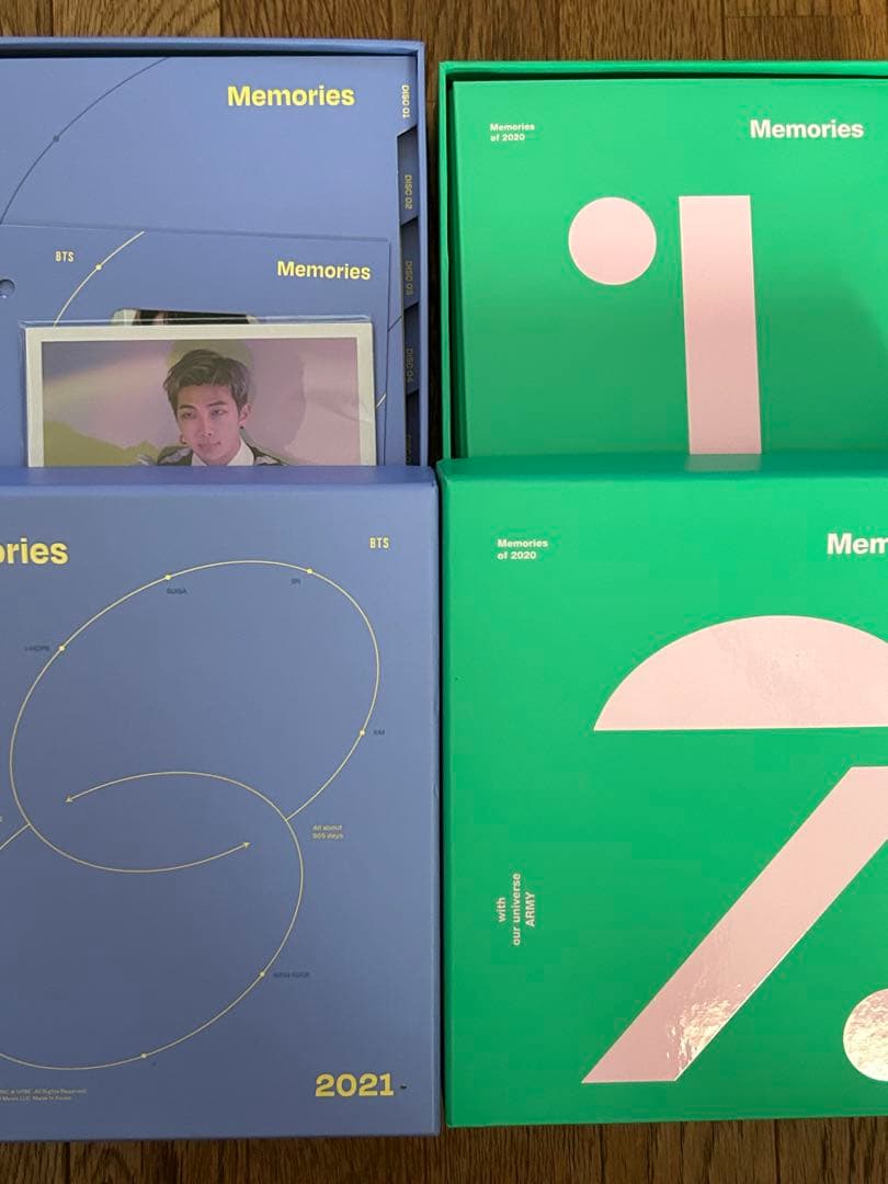 BTS Memories 2020、2021 防弾少年弾