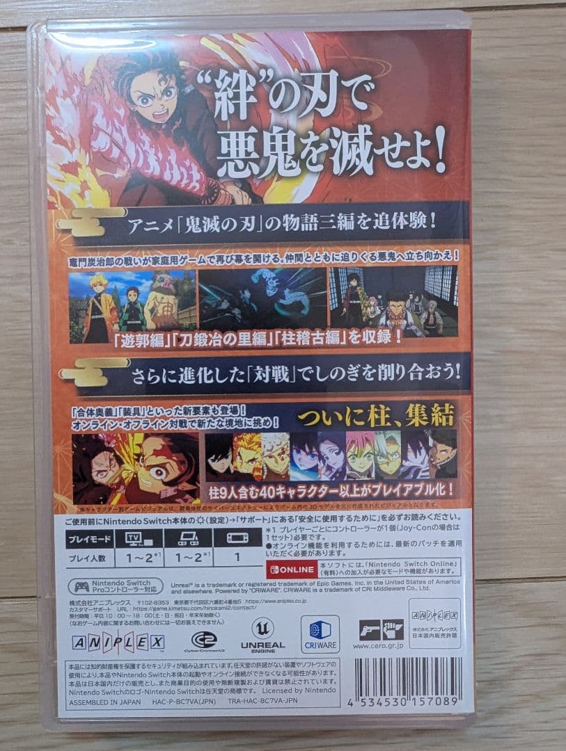【送料無料・最短出荷】Switch 鬼滅の刃 ヒノカミ血風譚2 通常版