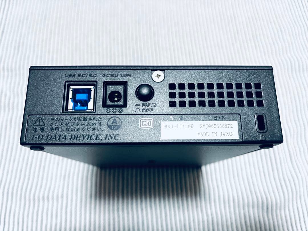 ★テレビ録画対応I.O DATA 1.0TB HDCL-UT1.0K外付けHDD