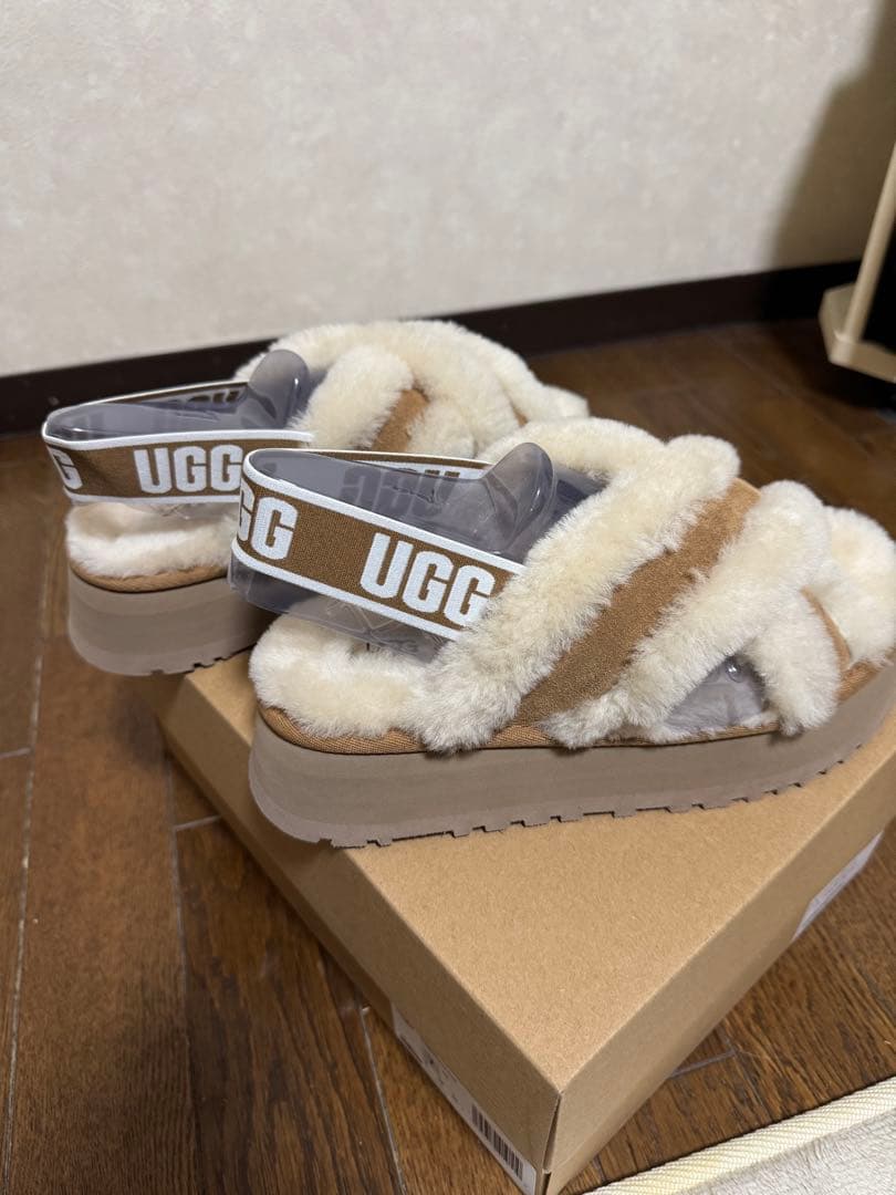 靴 UGG W DISCO CROSS SLIDE 7