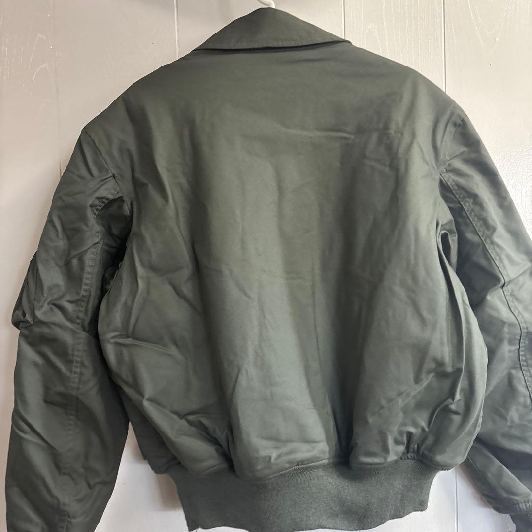 極美品　新型　米軍実物　フライトジャケット　CWU45P LARGEノボロイド