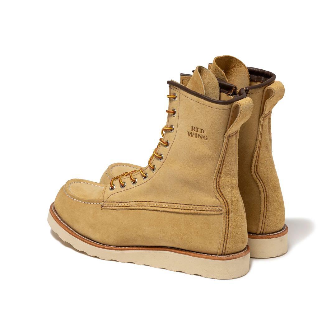 靴 HUMAN MADE x RED WING 8inch Moc \"Beige\"