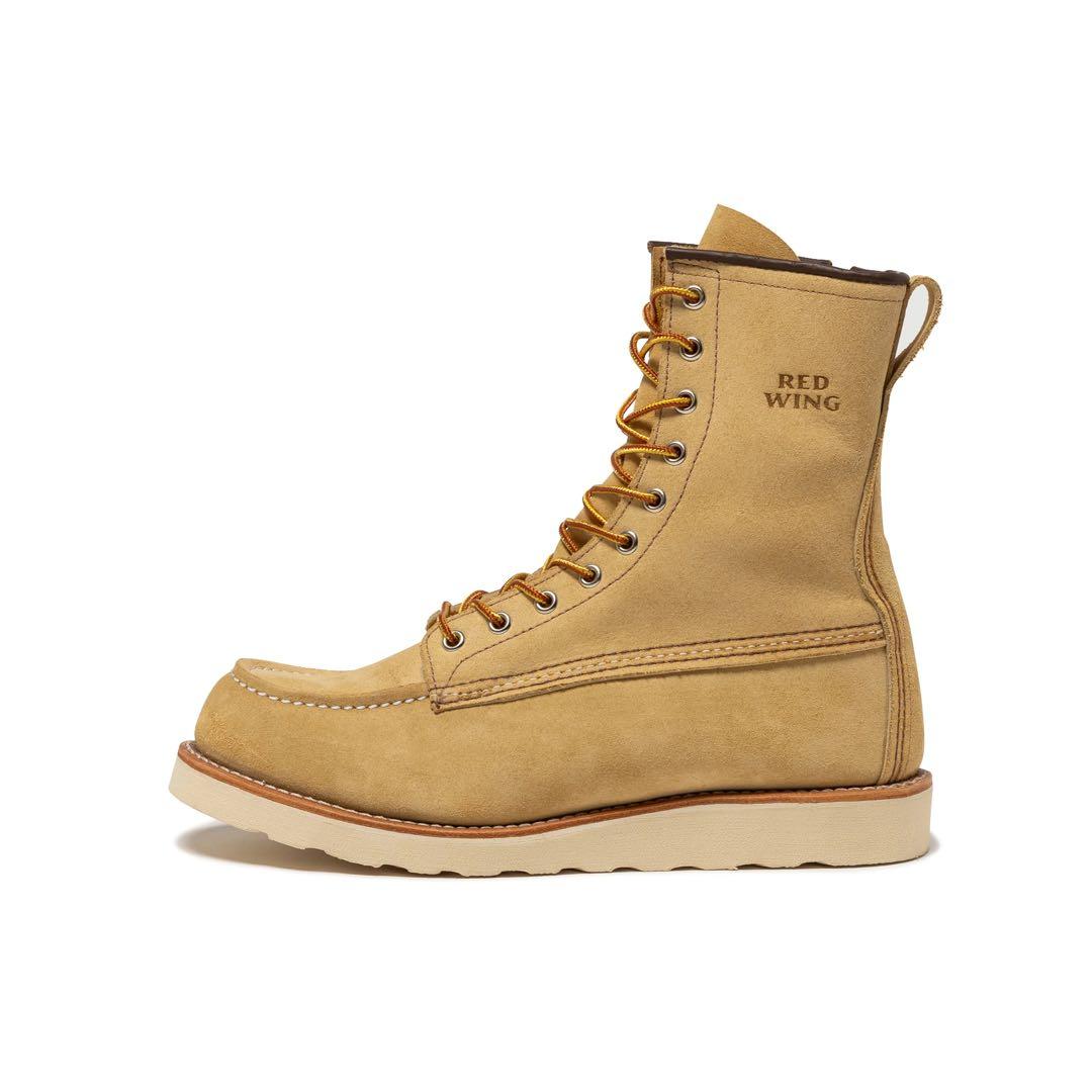 靴 HUMAN MADE x RED WING 8inch Moc \"Beige\"