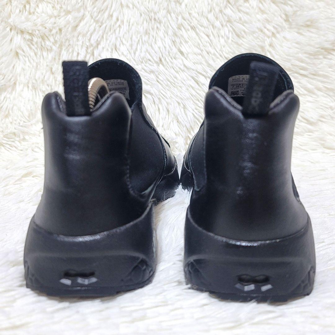 美品❤️リーボック フューリー チェルシー ブーツ 24cm ブラック 厚底