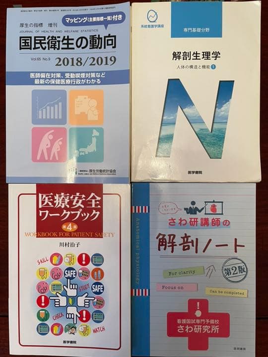 バラ売❌♪書込あり♪系統看護学講座 & 看護教本etc. さわ研講師の解剖ノート
