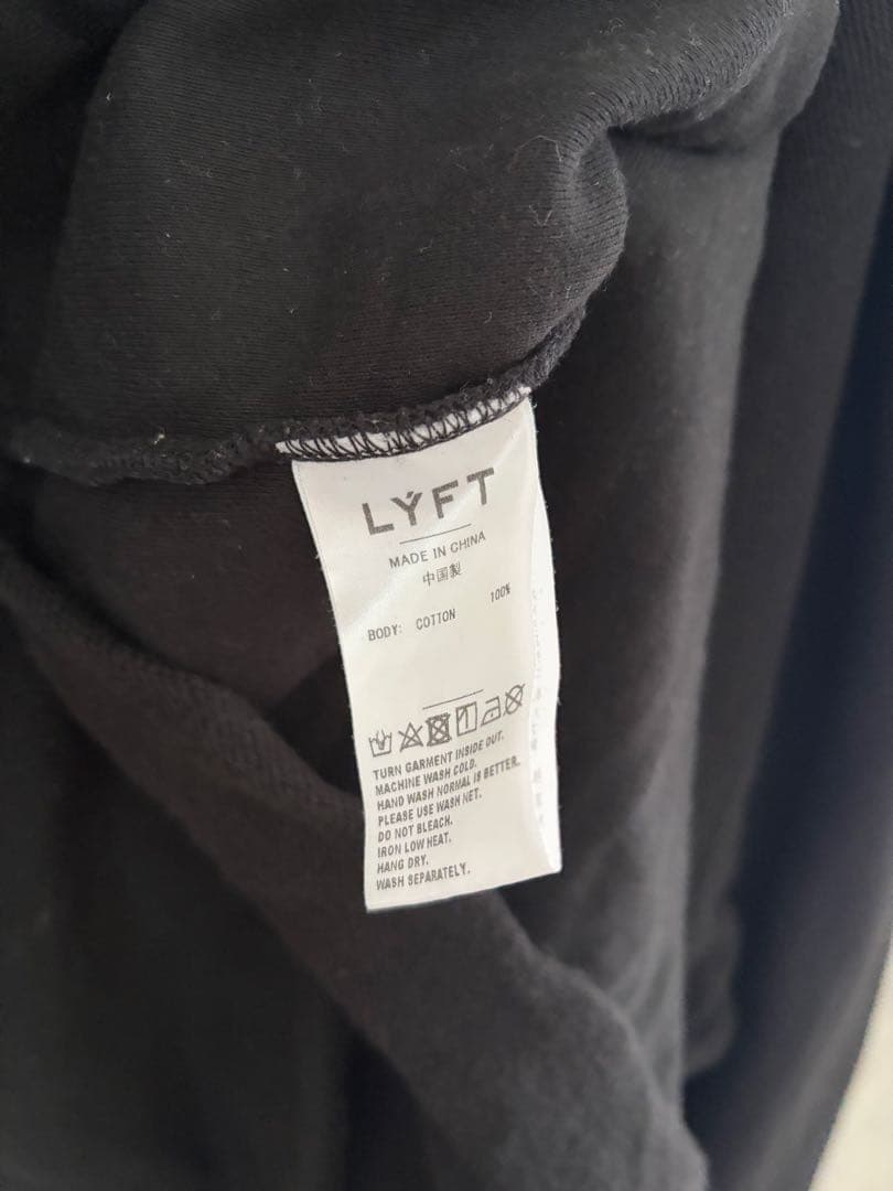 LÝFT×GOD SELECTION XXX ロングスリーブTシャツ　black