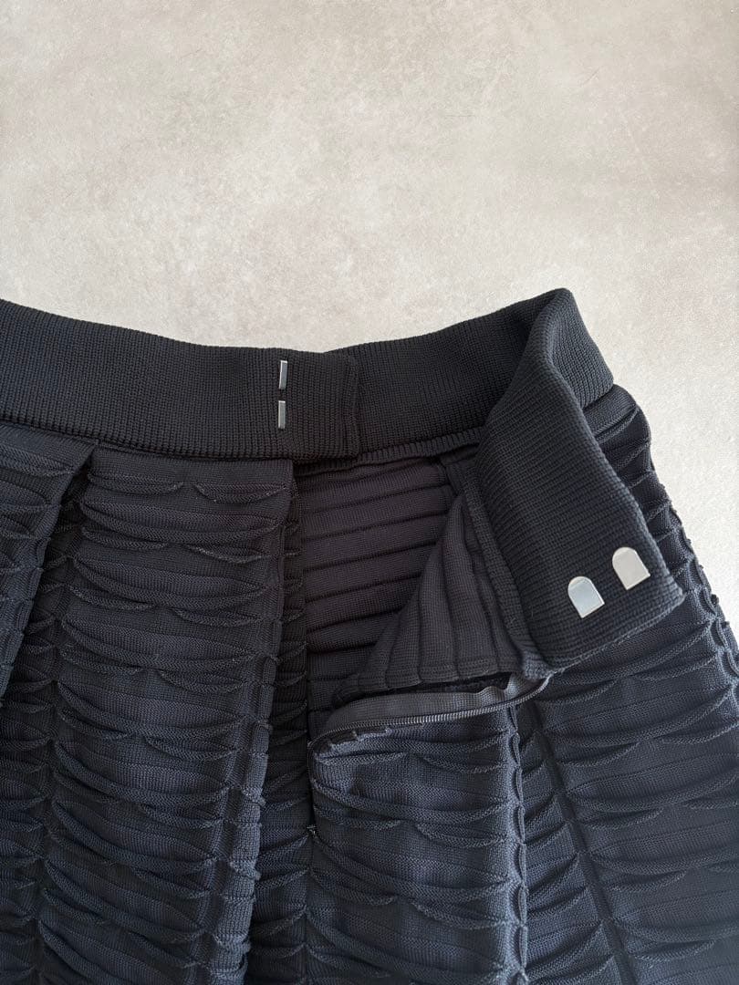 【美品】CFCL FACADE SKIRT BLACK 2021aw