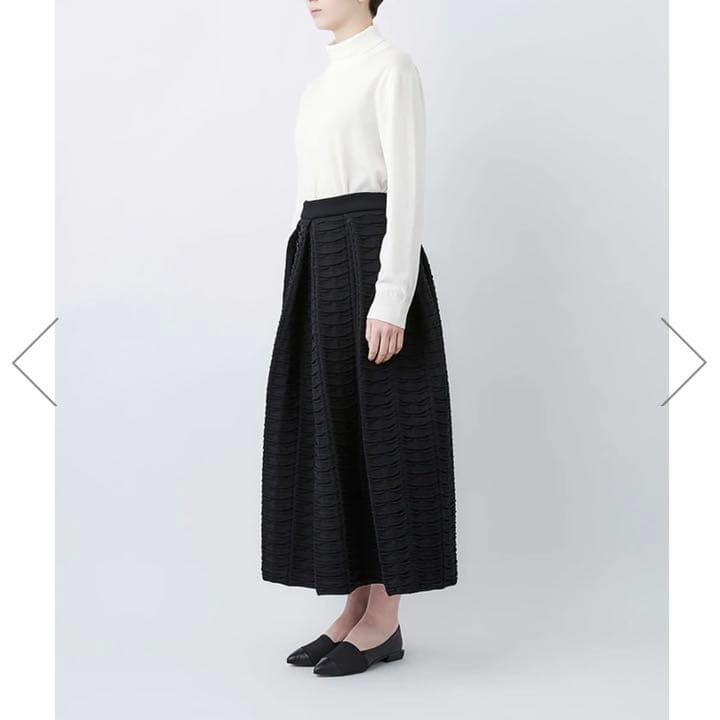 【美品】CFCL FACADE SKIRT BLACK 2021aw