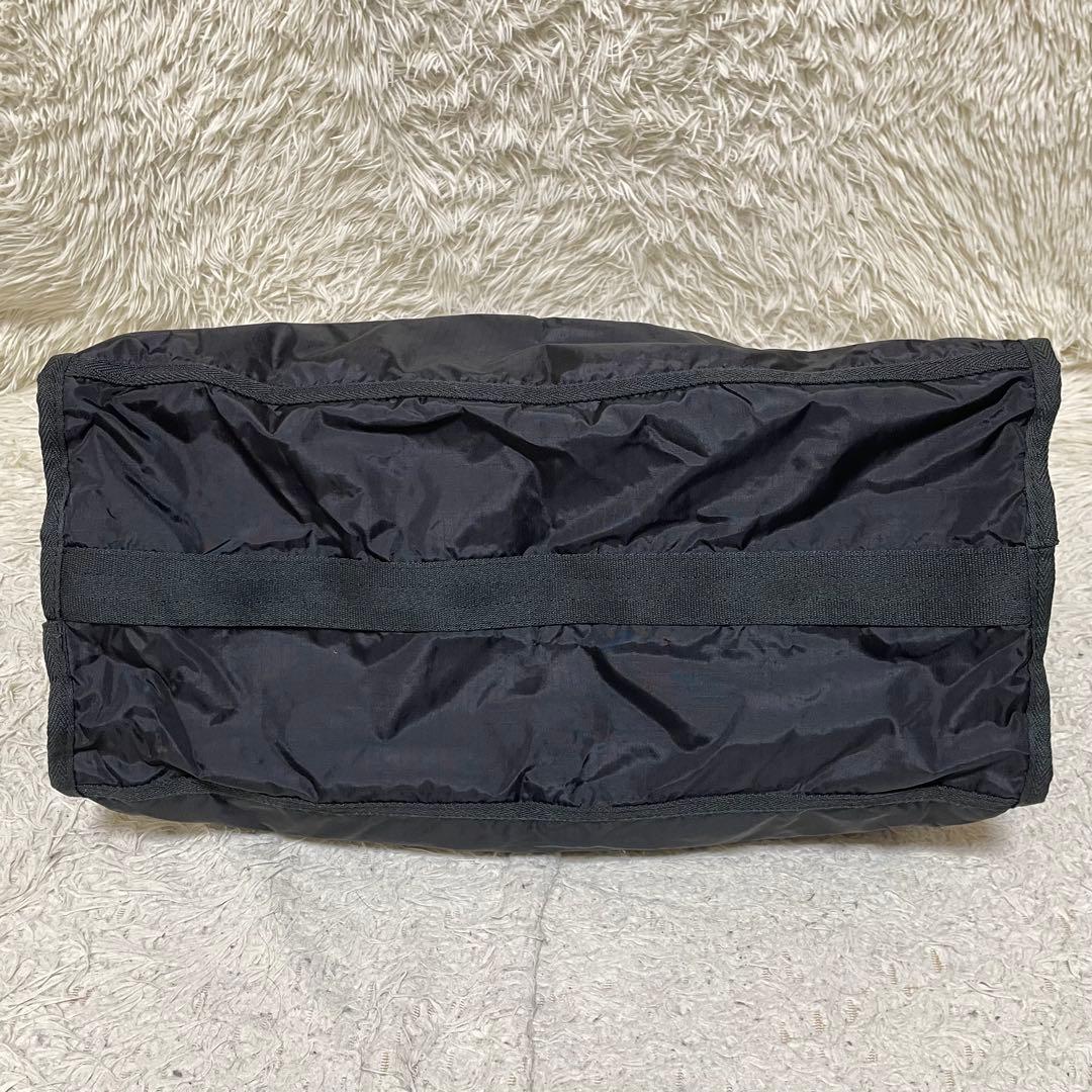 【美品】LESPORTSAC ボストンバッグ ショルダーバッグ 2way 黒