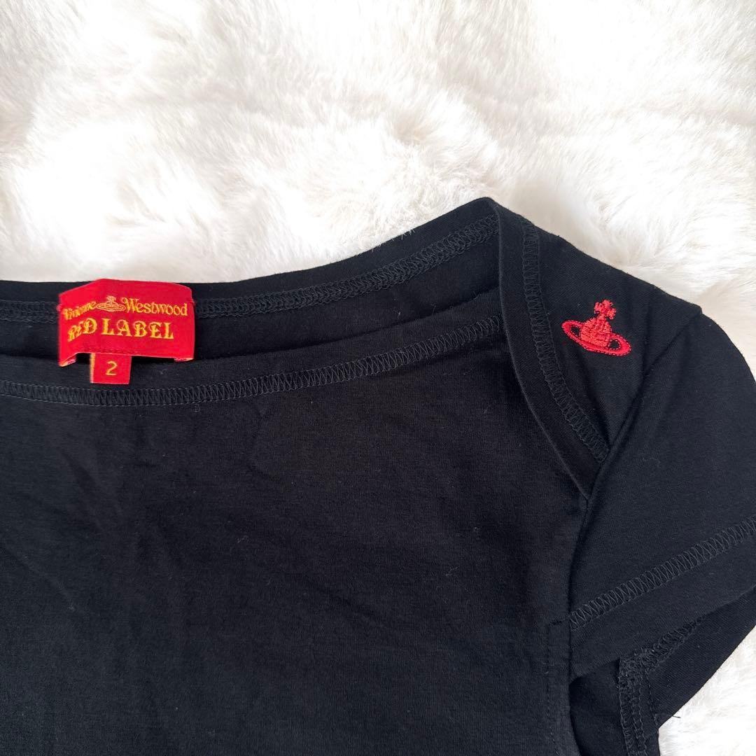 美品　Vivienne Westwood カットソー Tシャツ　ブラック　2