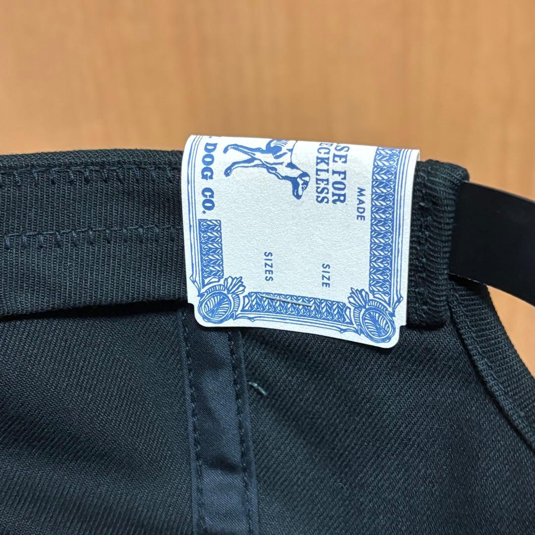 H.W. DOG & CO. トラッカーキャップ　帽子　サイズフリー　ブラック