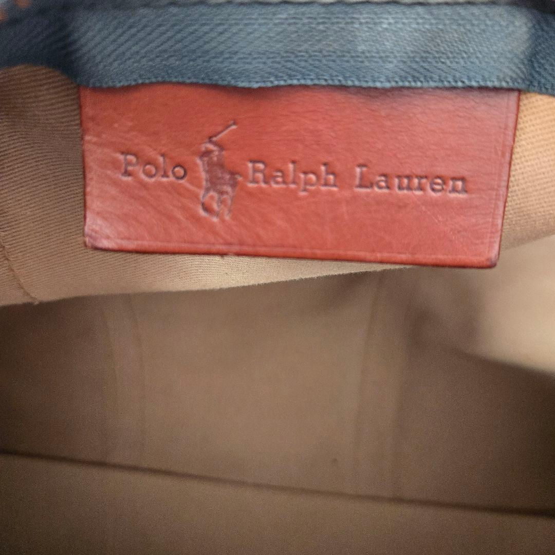 【Polo Ralph Lauren】 ボストンバッグ　ダークグリーン　チェック