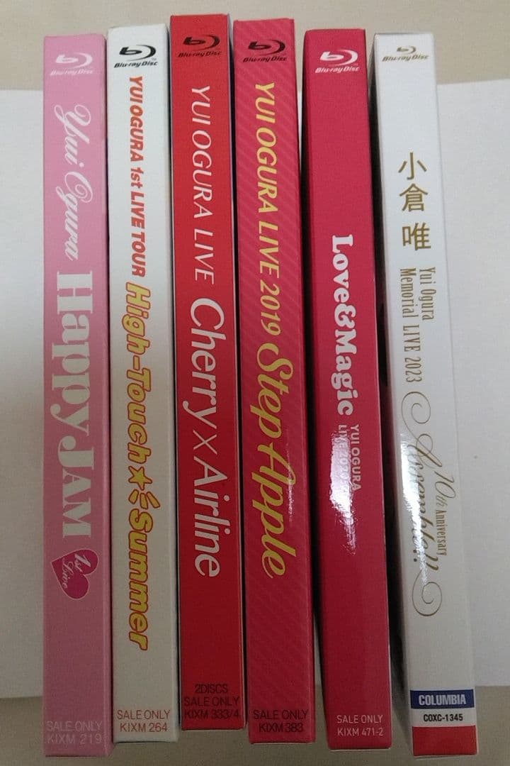 小倉唯 ライブ Blu-ray 6枚 まとめ売り