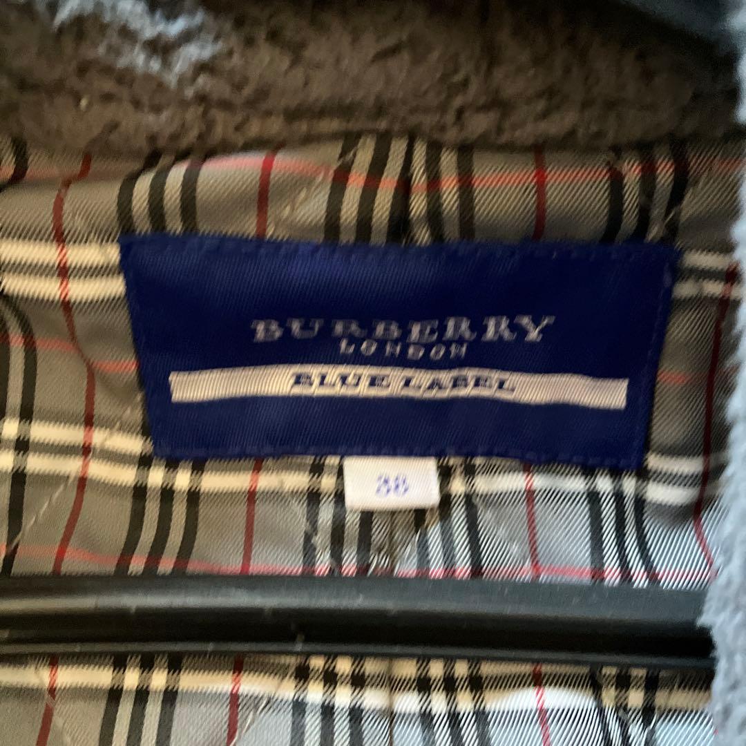 Burberry Blue Label グレー モッズコート