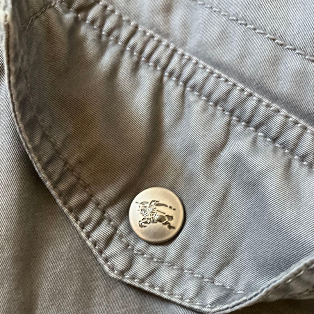 Burberry Blue Label グレー モッズコート