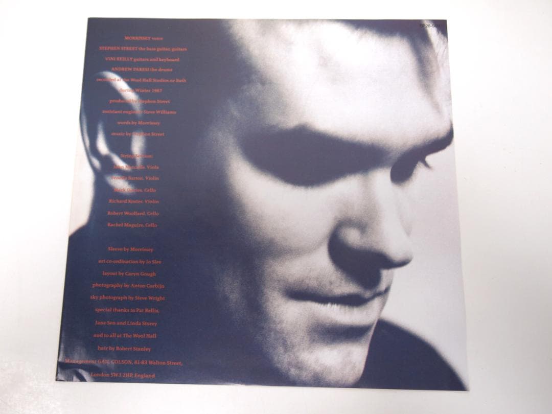 見本盤 MORRISSEY VIVA HATE モリッシー ヴィヴァ・ヘイト