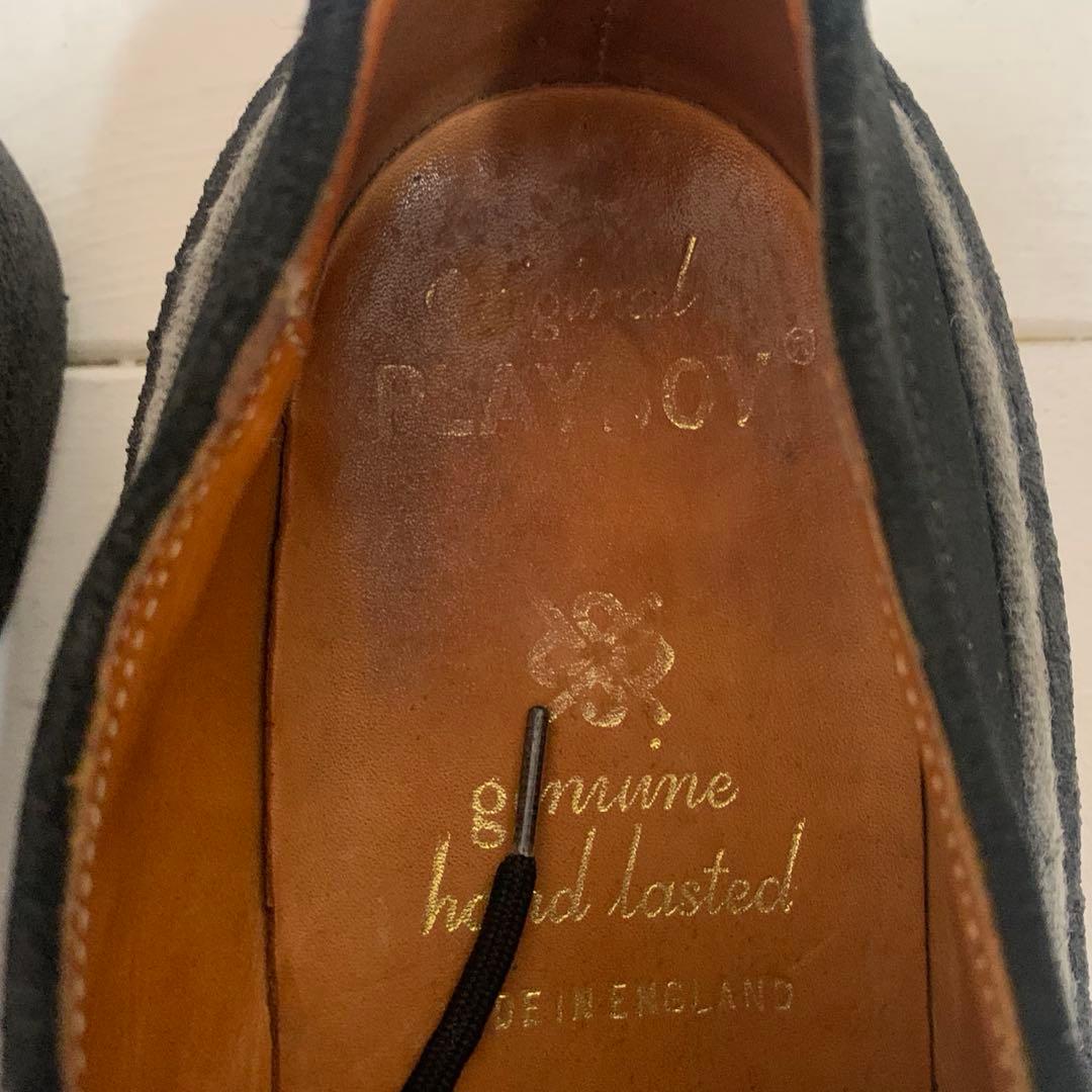 PLAYBOY VINTAGE ENGLAND製 プレイボーイレザーシューズ 5