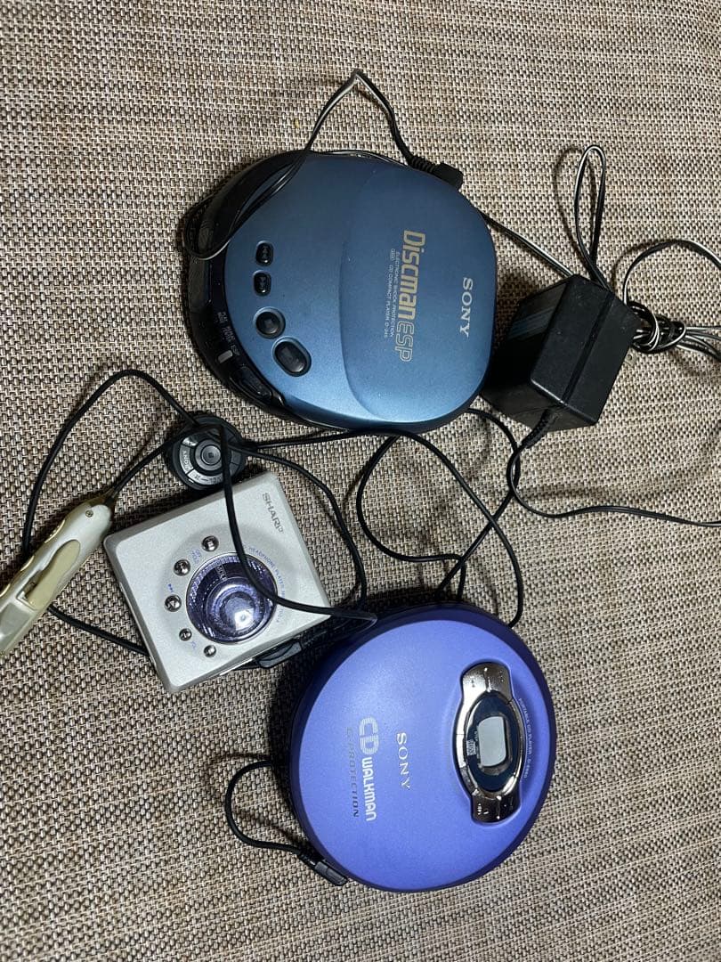 SONY Discman & KENWOOD CDプレーヤ