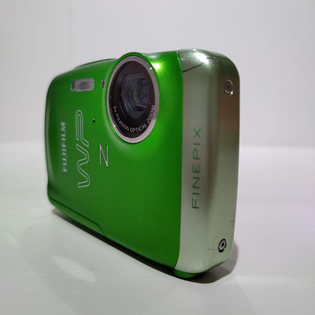 フジフイルムFUJIFILM FinePixZ33 WP グリーン 防水デジカメ