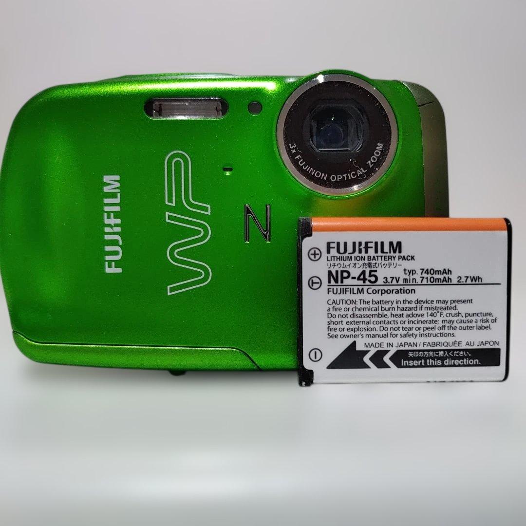 フジフイルムFUJIFILM FinePixZ33 WP グリーン 防水デジカメ