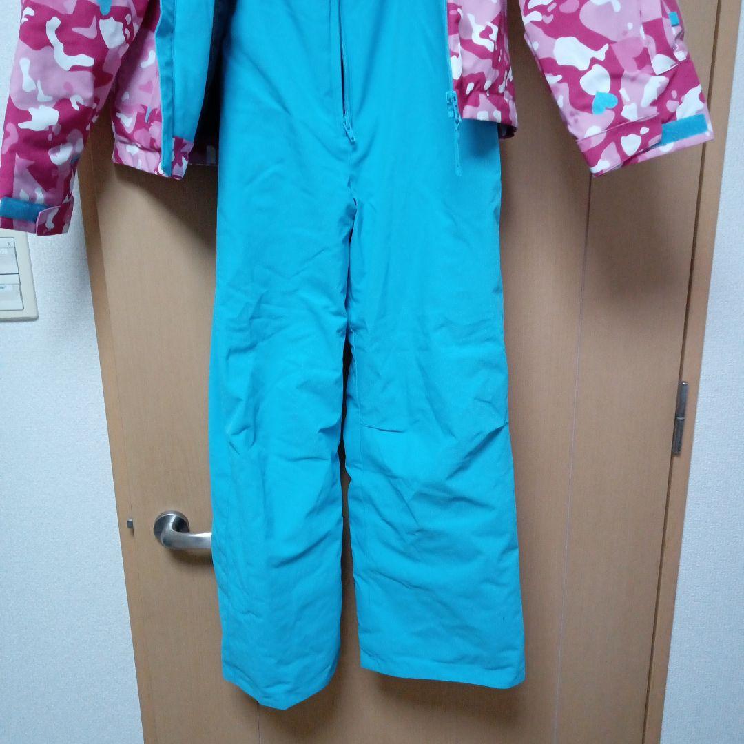 最終値下げ【美品】NNOUM 140ジュニア ピンクスキーウェアグローブゴーグル