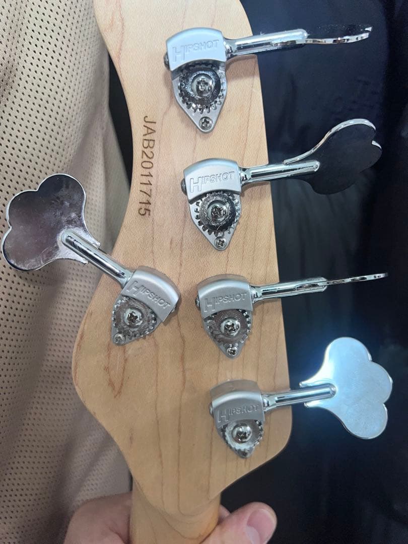ベース MAYONES Jabba Custom 5st Buckeye BurlTop
