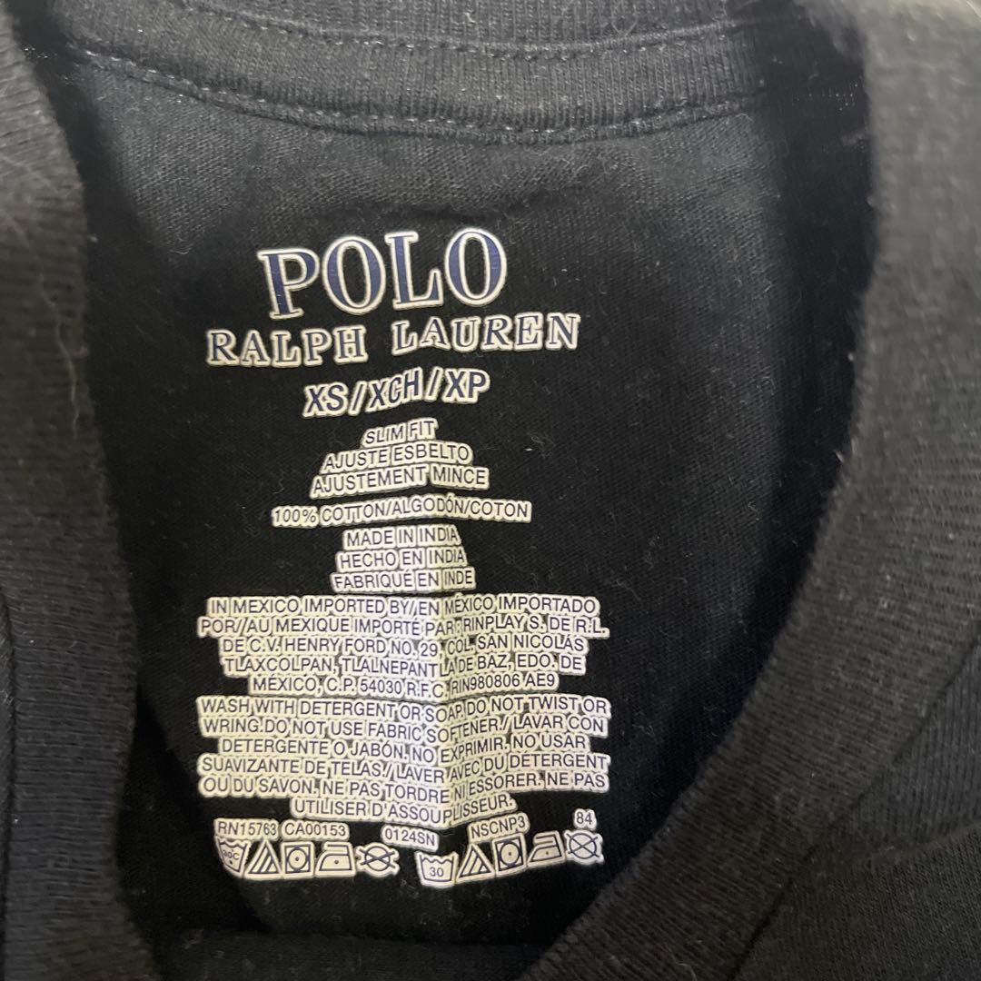 Polo Ralph Lauren ブラック Tシャツ XS