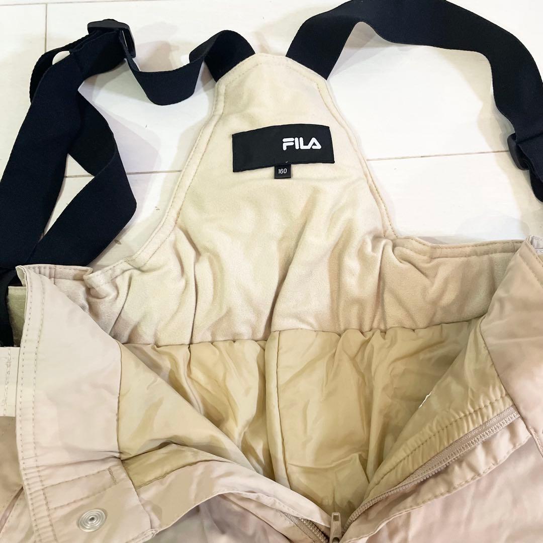 FILA スキーウェア　160㎝ 上下セット　スノボーウェア　調節可能