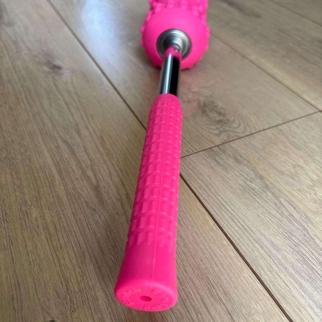 コロコロストレッチ　ピンク　フォームローラー