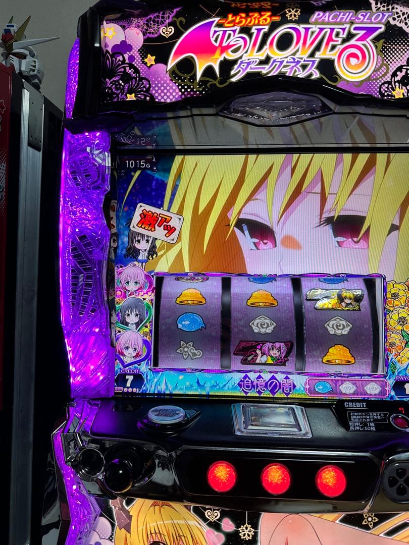 スマスロ実機 To LOVEる ダークネス 新パネル 簡易ユニット付