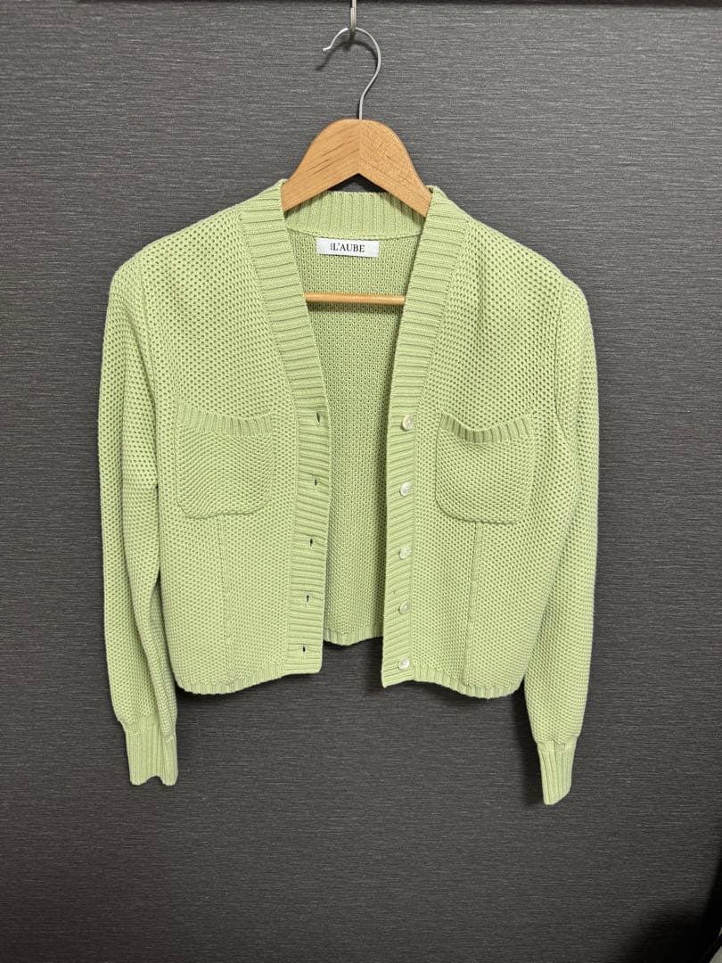 【即購入可】laubeblanc Basket Knit Cardigan