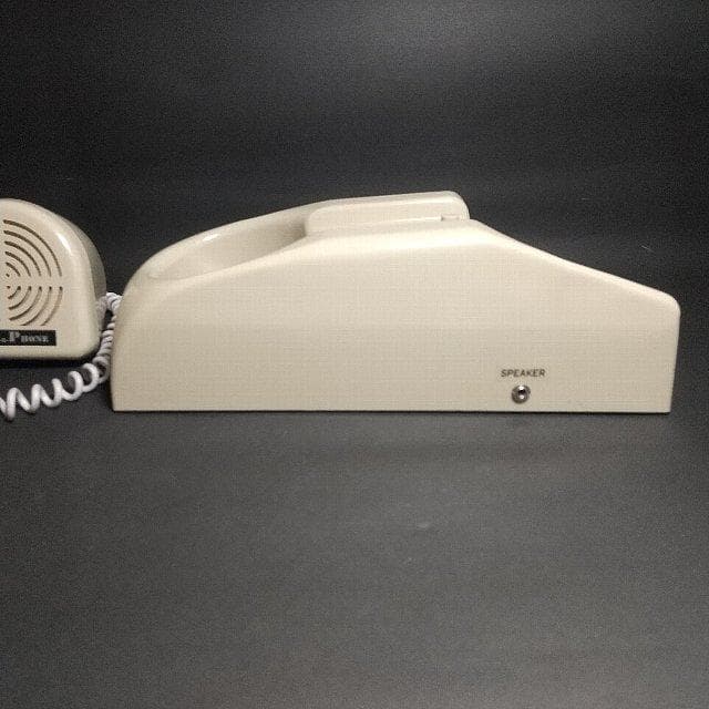 電話機をハンズフリーに 昭和レトロ「SPEAK-R-PHONE」未開封