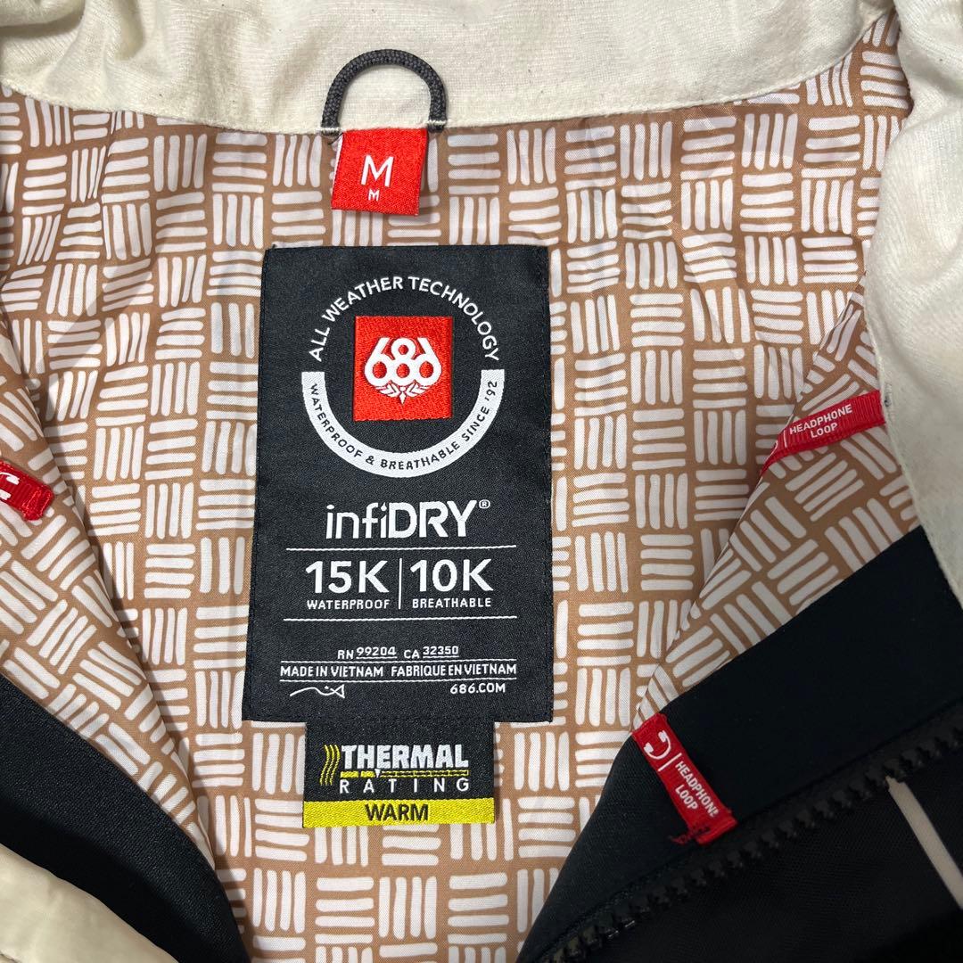 686スノーボードウェア　infiDRY ジャケットのみ　スノボ　シーズン