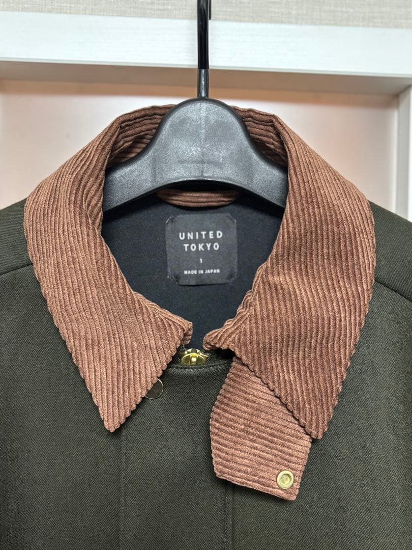 UNITED TOKYO × UOMO コラボ サクソニアブルゾン カーキ