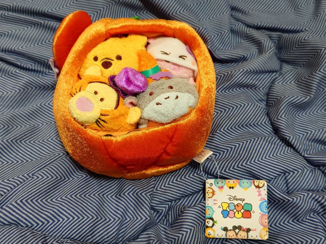 ディズニー　ツムツム　ツムツムバッグ＆ツムツムハウス　3点セット
