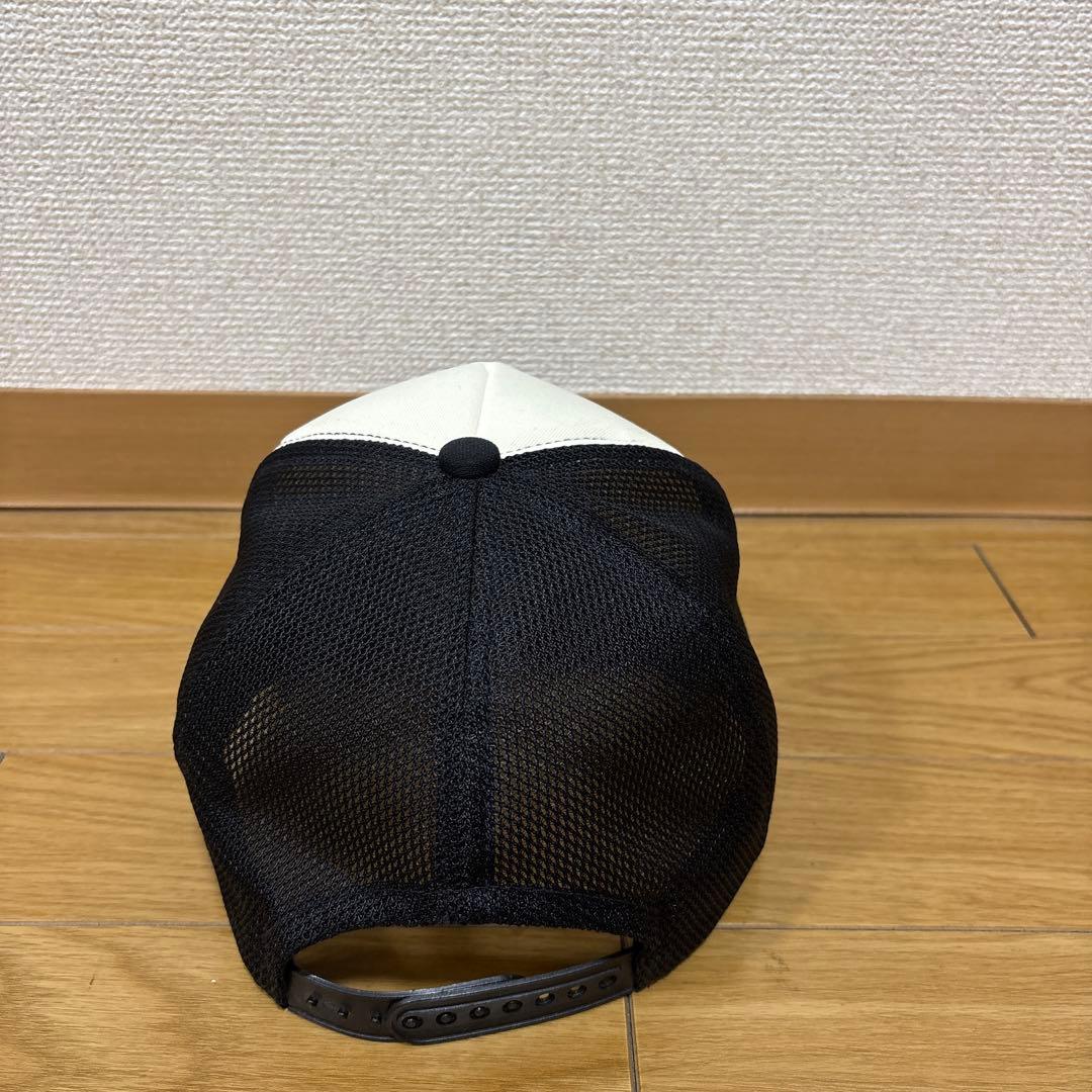 メッシュキャップ ホワイト/ブラック