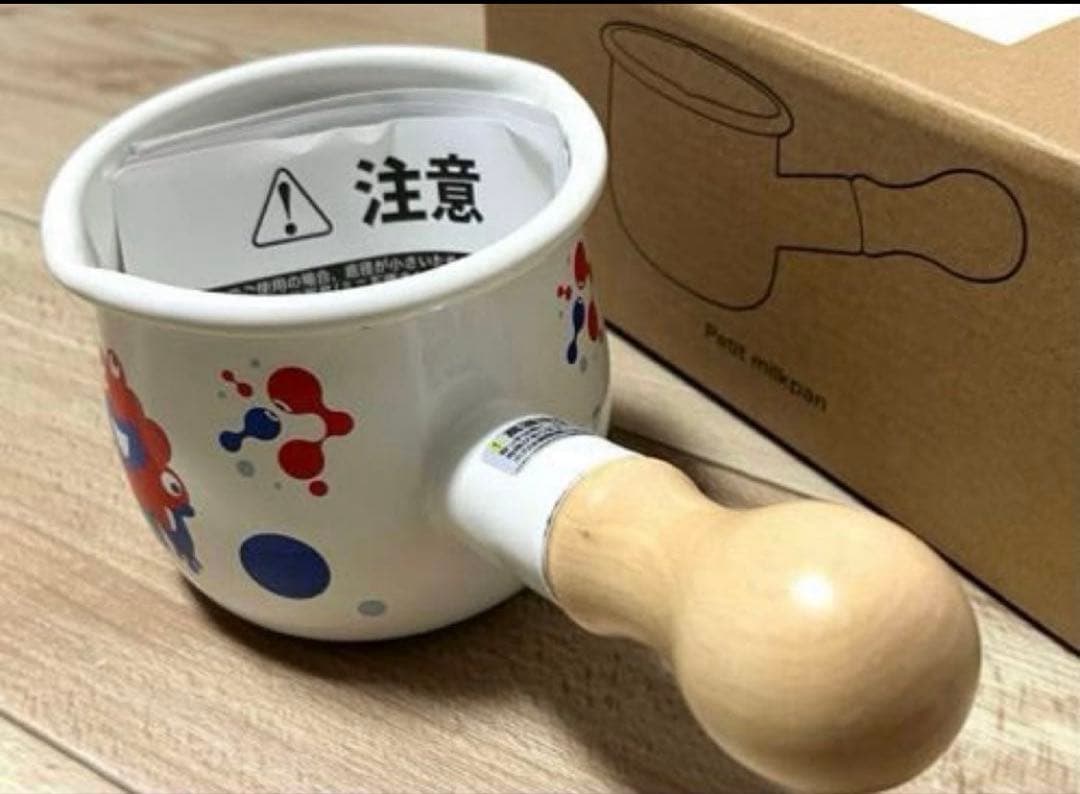 【新品】EXPO2025 ミャクミャク ホーロー プチ ミルクパン 水玉 片手鍋