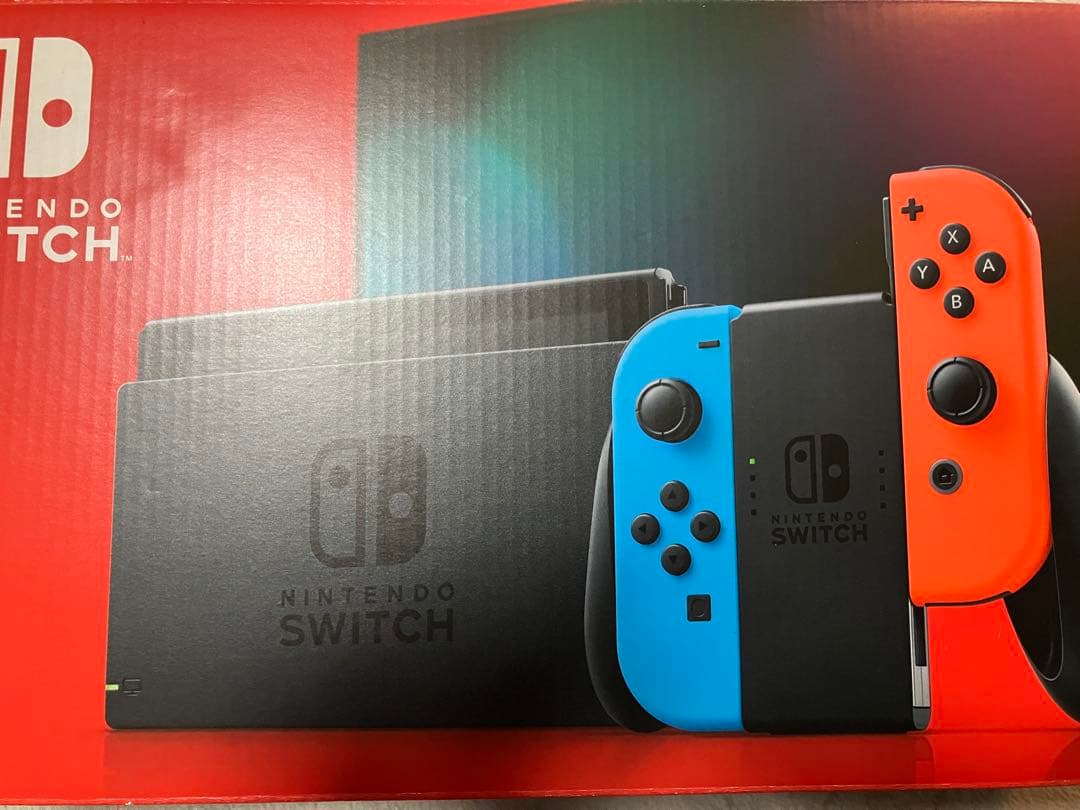 s*u様 Nintendo Switch 本体 青/赤 ゲームソフト3本付き